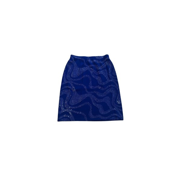 Navy St John Skirt (Size 10) - Picture 1 of 2